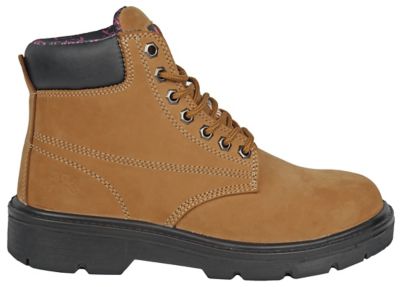 Image showing Moxie Trades Women's Alice Waterproof Steel Toe Work Boots, Slip Resistant, EH Rated, 6 in.