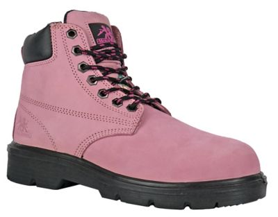 Moxie Trades Women's Alice Waterproof Steel Toe Work Boots, Slip Resistant, EH Rated, 6 in.