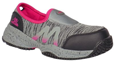 Image showing  Women's Zena Work Boots, Composite Toe, Slip-On, Knit Upper, Slip Resistant, EH Rated