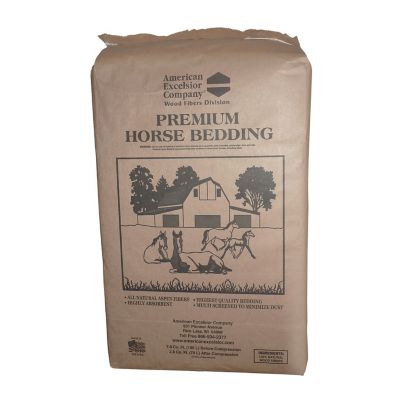 American Excelsior Company Premium Aspen Fiber Horse Bedding, 7 cu. ft.