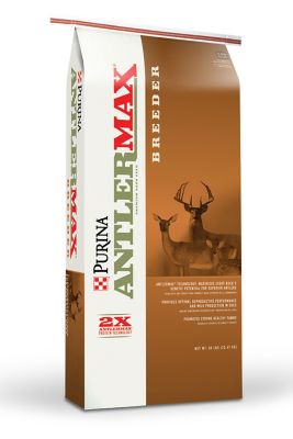 Purina AntlerMax Breeder Textured 17-6 Deer Feed with Climate Guard, 50 lb. Bag Different kind of feed but deer enjoy it