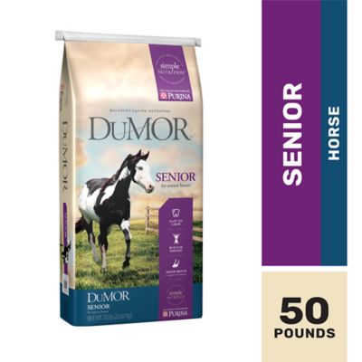 DuMOR 50 lb. Senior Equine Feed, 50 lb