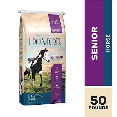 DuMOR Senior Horse Feed, 50 lb. Bag
