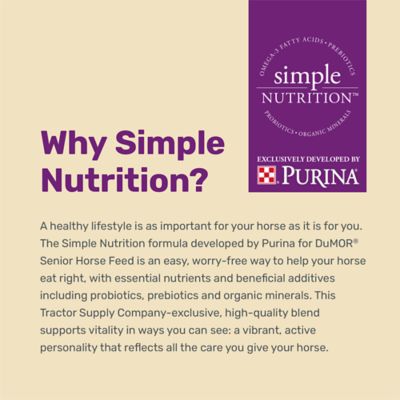 Image showing  Pelleted Senior Horse Feed, 50 lb. Bag