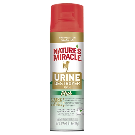 Nature's Miracle Urine Destroyer Plus for Dogs Foaming Aerosol, 17.5 oz.