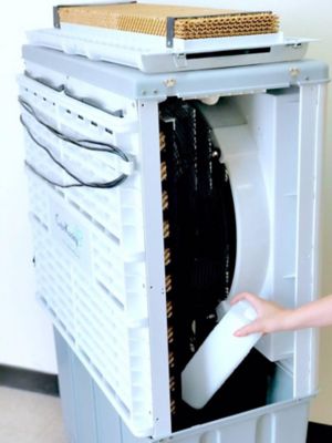 Image showing  Portable Evaporative Air Cooler/Swamp Cooler, 1,200 sq. ft., 3 speed