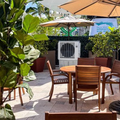 Image showing 9 th Cajun Kooling Portable Evaporative Air Cooler/Swamp Cooler, 1,200 sq. ft., 3 speed