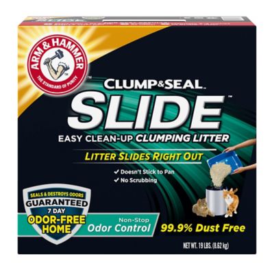 Arm & Hammer SLIDE Easy Clean-Up Litter, Non-Stop Odor Control, 19 lb.