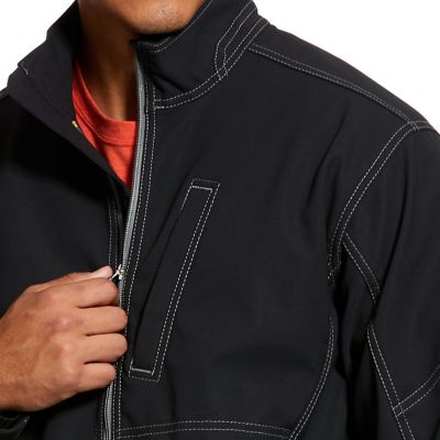 Image showing  Men's Rebar Stretch Canvas Softshell Work Jacket