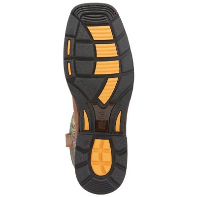 Ariat Men's WorkHog Mesteno Waterproof Composite Toe Work Boot - Rust, Size 13 - View #11