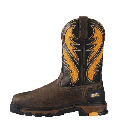 Image showing 3 th Ariat Men's Intrepid VentTEK Composite Toe Work Boots, 90-Degree Heel