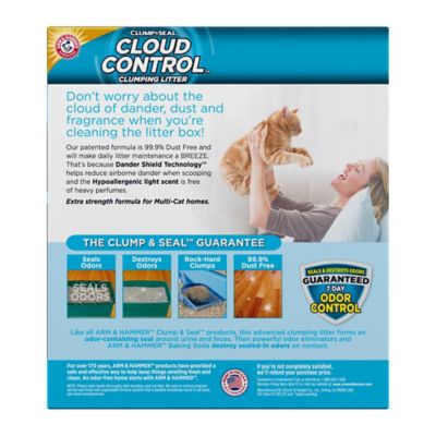 Image showing  Cloud Control Multi-Cat Clumping Cat Litter with Hypoallergenic Light Scent, 28 lb.