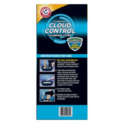 Image showing  Cloud Control Multi-Cat Clumping Cat Litter with Hypoallergenic Light Scent, 28 lb.