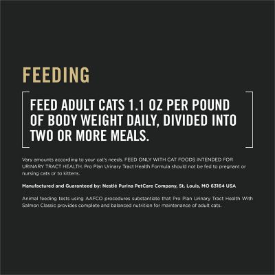 Image showing 5 th Purina Pro Plan Urinary Tract Health With Salmon Classic, 3 oz.