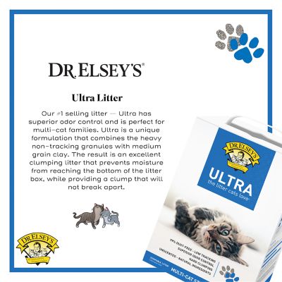 Image showing  Ultra UnScented Clumping Clay Cat Litter