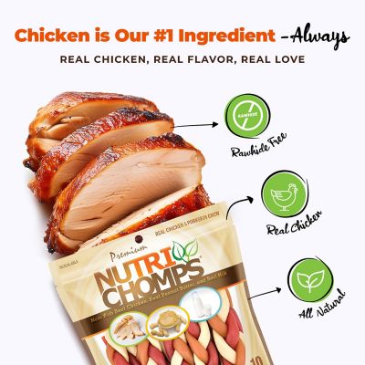 Image showing  6-inch Multi-Ply Assorted Flavor Braids, 10 ct. Dog Chews