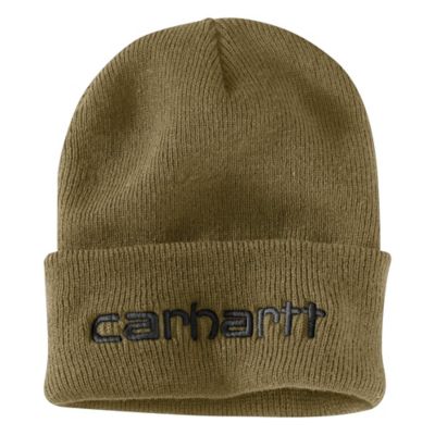 Carhartt men's knit hat best sale with visor