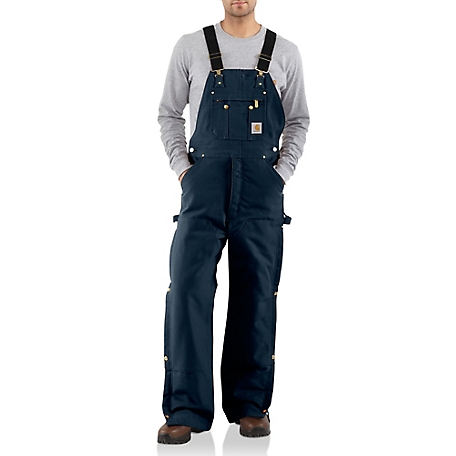 Carhartt Men's Duck Zip to Thigh Unlined Overall, R37 - Wilco Farm Stores