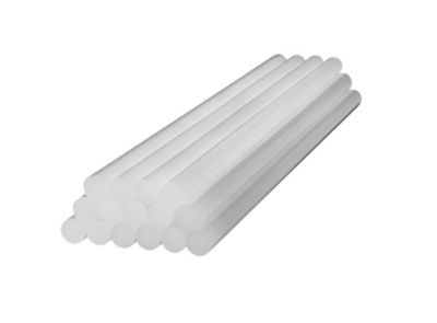 STEINEL G200C Clear Glue Sticks, 1 in. D x 12 in. L, 110049649