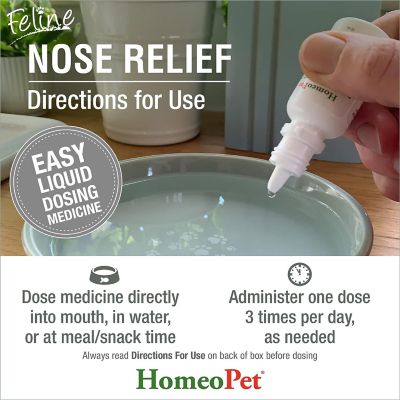 Image showing 5 th HomeoPet Feline Nose Relief, 15 mL