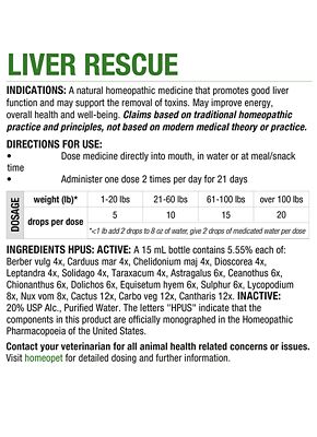 Image showing  Liver Rescue, 15 mL