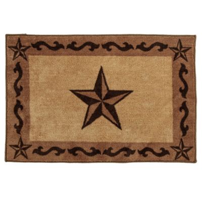 Hiend Accents Star-Print Accent Rug