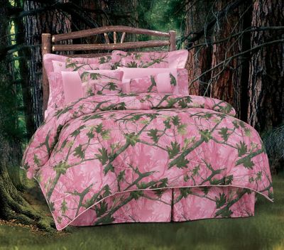HiEnd Accents Oak Camo Comforter Set, Queen