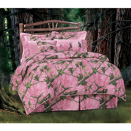 HiEnd Accents Oak Camo Comforter Set, Queen