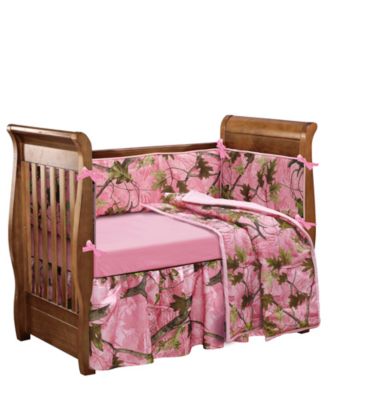 Hiend Accents Pink Camo Crib Set Cs0004 At Tractor Supply Co