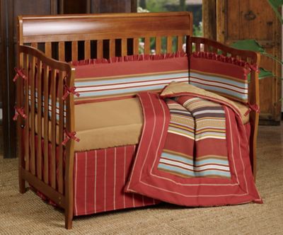 HiEnd Accents Baby Calhoun Crib Bedding Set, 3PC