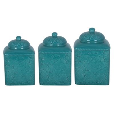 HiEnd Accents Savannah Canister Set, 3 pc.