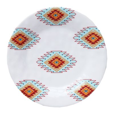 HiEnd Accents Southwest Melamine Salad Plate