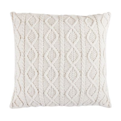 HiEnd Accents Cable Knit Euro Sham