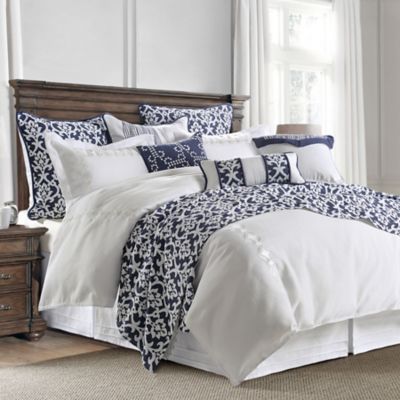 Hiend Accents 4 Pc Kavali Linen Comforter Set Super King Fb1711