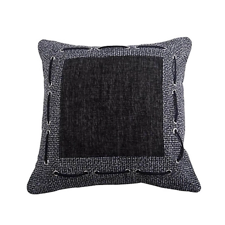 HiEnd Accents Hamilton Tweed & Chenille Throw Pillow, 18 x 18 in.