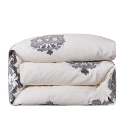 Image showing  Madison Linen Duvet, Super King, Gray