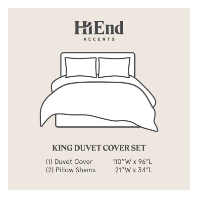 Image showing  Matelasse Coverlet Duvet Set, 3 pc.