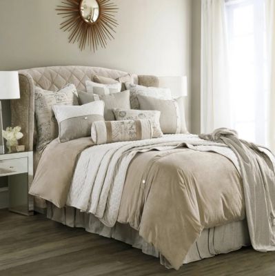 Image showing  Polyester Fairfield Herringbone Throw Blanket, 50 in. x 60 in., Taupe