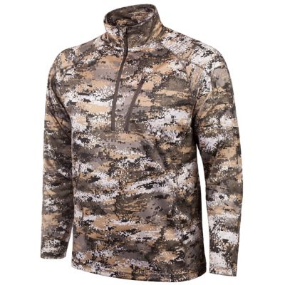 Image showing  Men's Gadsden Lightweight Camo Pique Knit 1/4-Zip Shirt