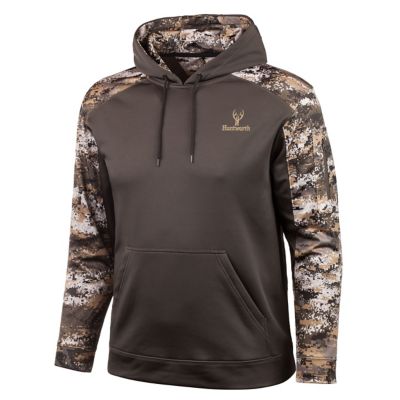 Huntworth Performance Fleece Lifestyle Camo Hoodie