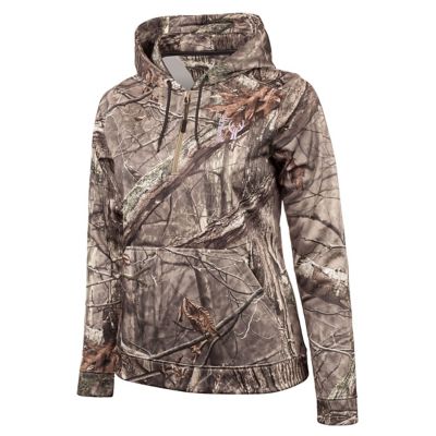 Huntworth Women's Helena Hidd'n Camo Midweight Performance Hunting Hoodie