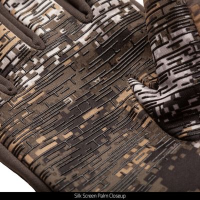 Image showing  Men's Ruston Lightweight, Windproof, Hybrid Hunting Gloves, Disruption, 1 Pair