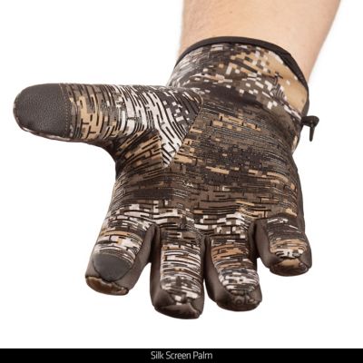 Image showing  Men's Ruston Lightweight, Windproof, Hybrid Hunting Gloves, Disruption, 1 Pair