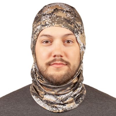 Image showing  Men's Tenpeak Lightweight, Pull-down Poly-spandex Balaclava, Disruption Camo