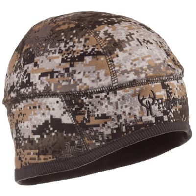Huntworth Collville Midweight Grid Fleece Lined Beanie, Disruption Camo