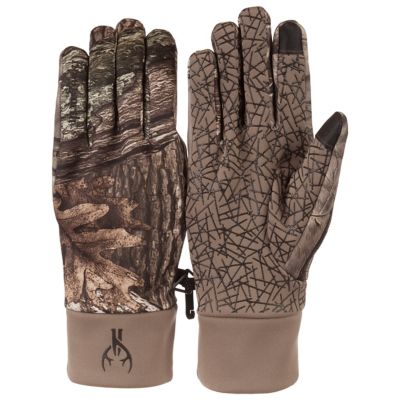 Huntworth Ripon Lightweight Hidd'n Camo Hunting Gloves, 1 Pair