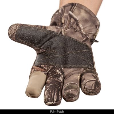 Image showing  Men's Midweight Polyester Fleece-Lined Lowden Winter Hunting Gloves, 1-Pair