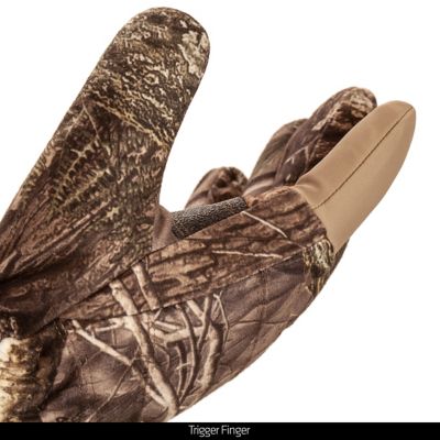 Image showing  Men's Midweight Polyester Fleece-Lined Lowden Winter Hunting Gloves, 1-Pair