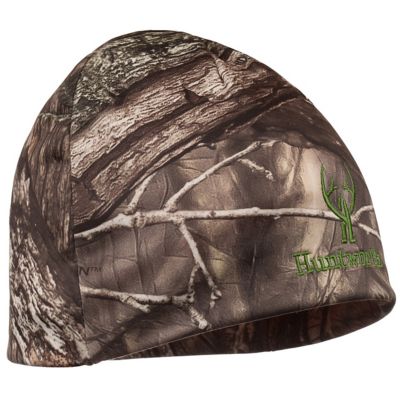 Huntworth Youth Galena Reversible Hunting Beanie, Hidd'n Camo to Blaze