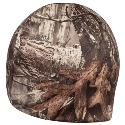 Image showing  Youth Polyester Galena Reversible Hunting Beanie, Hidd'n Camo to Blaze